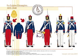 Soldat plomb HACHETTE légion étrangère - Légionnaire du 2ème RE 1883 Soldat plomb HACHETTE légion étrangère - Légionnaire du 2ème RE 1883