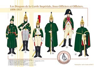 OFFICIER DU 6ème RÉGIMENT DES DRAGONS DE LA GARDE DE LA CAVALERIE