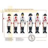 Les régiments d’infanterie du royaume de Saxe, les distinctives, 1806-1809