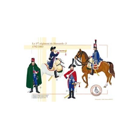 Das 1. Husarenregiment (3), 1792-1803