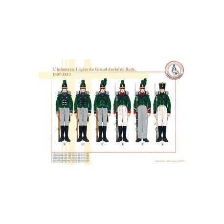 Die Leichte Infanterie des Großherzogtums Baden, 1807-1813