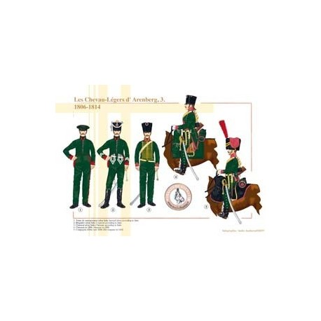 Les Chevau-Légers d'Arenberg (3), 1806-1814