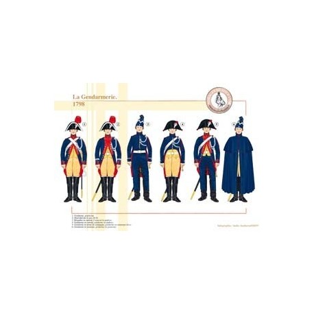 Die französische Gendarmerie, 1798