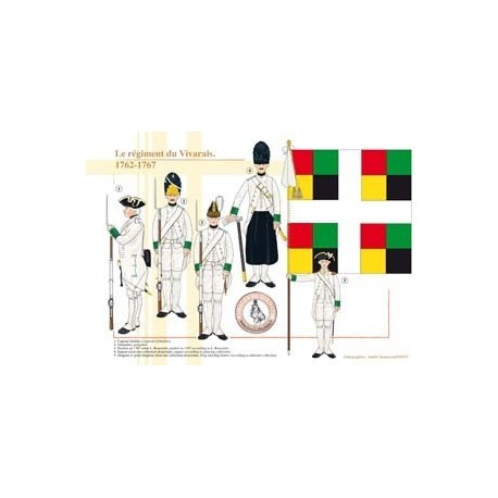 Das Vivarais-Regiment, 1762-1767