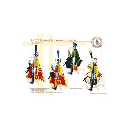 Das 9. französische Husarenregiment, Trompeten, 1812-1815