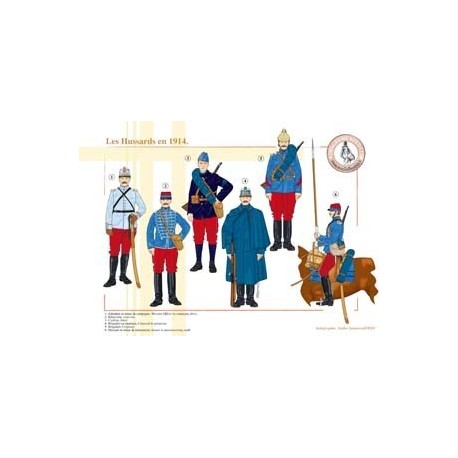 Die Französisch-Husaren 1914