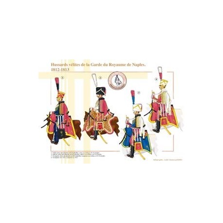 Velite Husaren der Garde des Königreichs Neapel, 1812-1813