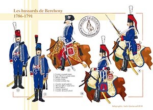 Plats d'étain - Zinnfiguren Heinrichsen - 15 cavaliers hussards