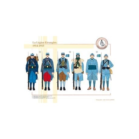 Die französische Fremdenlegion, 1914-1915