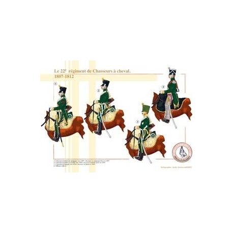 Das 22. Jägerregiment zu Pferd, 1807-1812