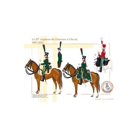 The 25th regiment of Hunters on horseback, 1807-1815