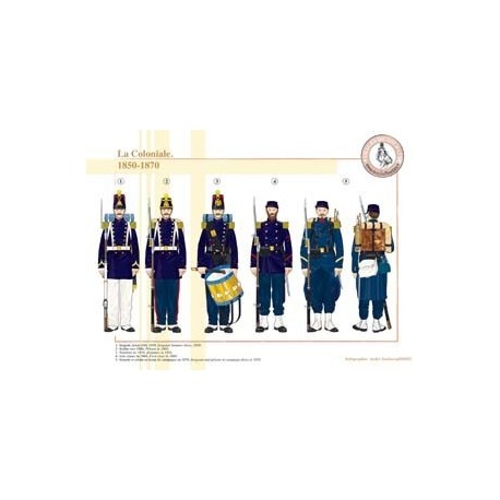 Die französische Kolonialzeit, 1850-1870