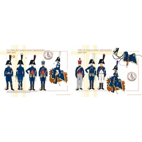 Adjutanten in Regulierungsuniform, 1805-1815