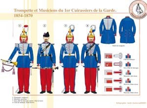 Figurine de Timbalier des Cuirassiers CBG Mignot