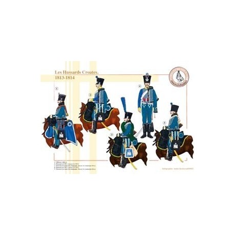 Die kroatischen Husaren, 1813-1814