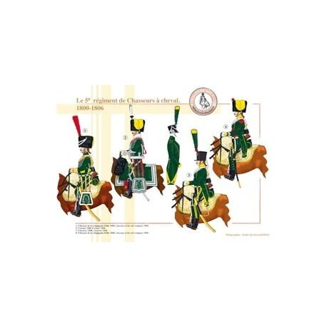 Das 5. Jägerregiment zu Pferd, 1800-1806