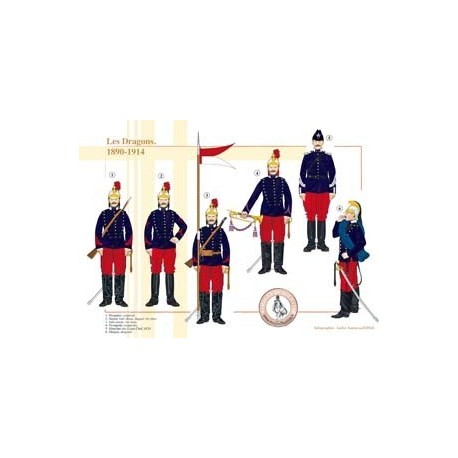 Französische Kürassiere, 1880-1914