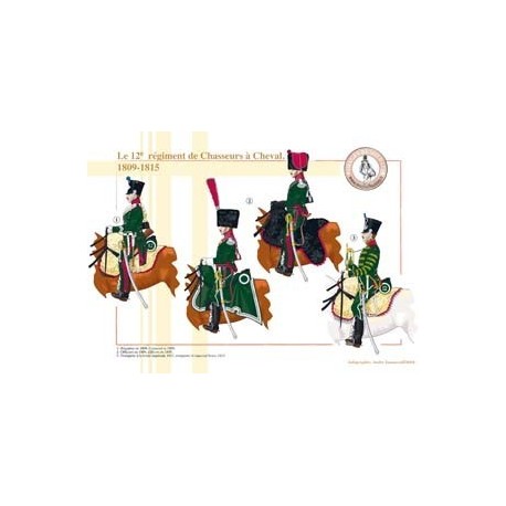 Das 12. Regiment der französischen Chasseurs à Cheval, 1809-1815