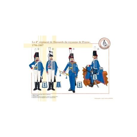 Das 4. Husarenregiment des Königreichs Preußen, 1796-1807