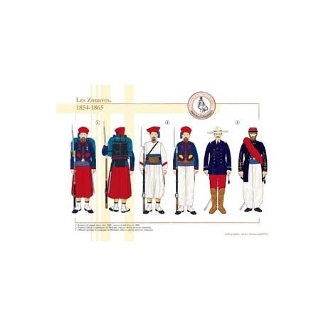 Die Zuaven, 1854-1865