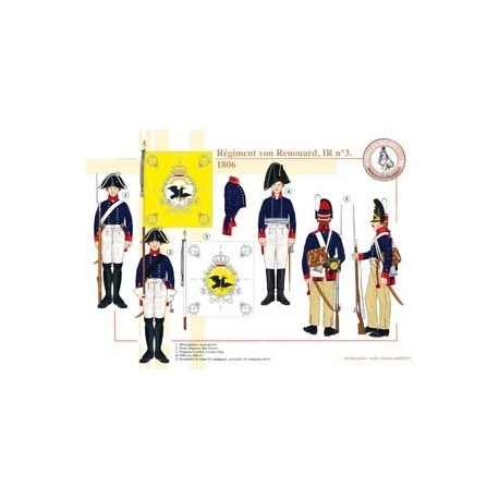 Regiment von Renouard IR Nr. 3, 1806