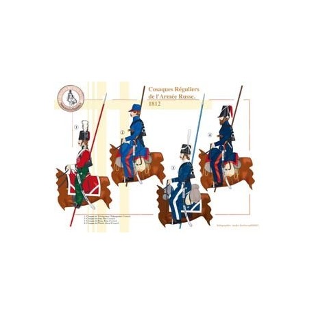 Regular Cossacks of the Russian Army, 1812