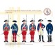 Leibwächter des Maison du Roi zu Fuß, 1780-1789