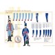 Les marques de grades des Hussards, 1786-1791