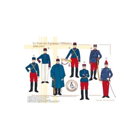 Der französische Militärzug, 1890–1914