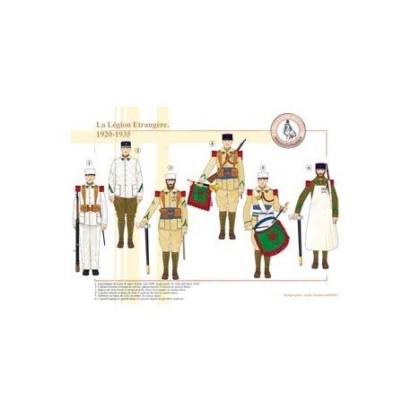 Die französische Fremdenlegion, 1920–1935