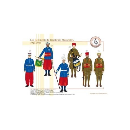Die marokkanischen Schützenregimente, 1920–1935