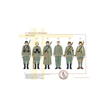 L'Infanterie Allemande, 1916-1918