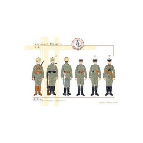 Preußische Husaren, 1914