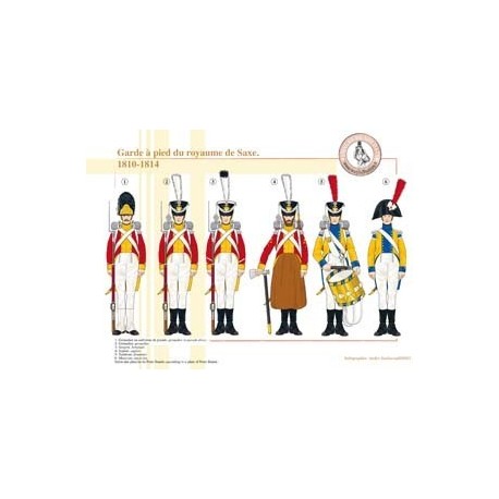 Foot Guard of the Kingdom of Saxony, 1810-1814