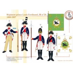Prinz-Louis-Ferdinand-Regiment, IR Nr. 20, 1800–1807