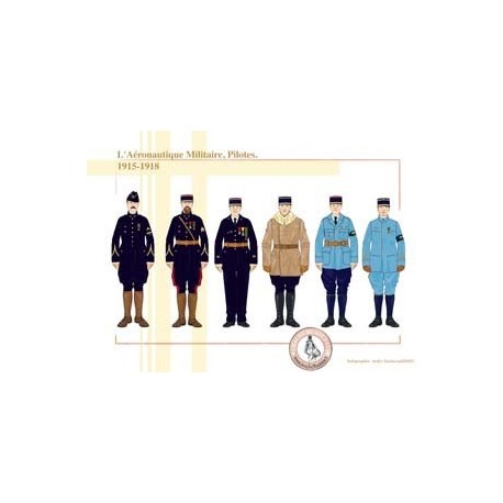 Französische Militärfliegerei, Piloten, 1915–1918