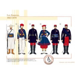 Die Zuaven, 1863–1870