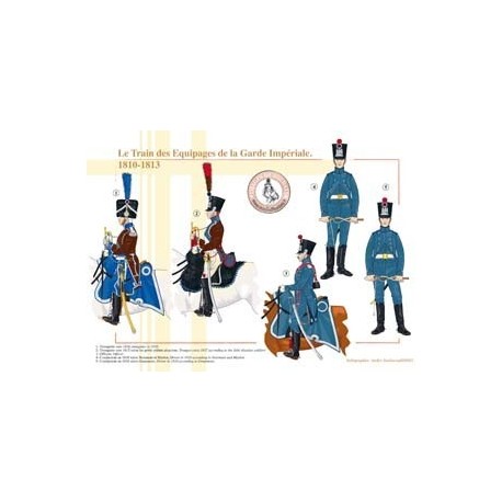 Der Mannschaftszug der französischen Kaiserlichen Garde, 1810–1813
