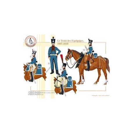 Der französische Mannschaftszug, 1807–1810