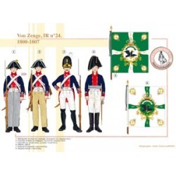 Von Zenge, IR Nr. 24, 1800–1807