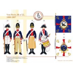 Von Pirch, IR Nr. 22, 1800-1807