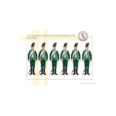 Die Chasseurs à Cheval gemäß der Instruktion von 1791, 1791-1803