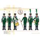 Das 2. französische Leichte Infanterieregiment, 1812