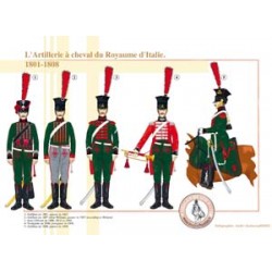 L'Artillerie à cheval du Royaume d'Italie, 1801-1808