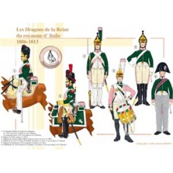 Les Dragons de la Reine du royaume d'Italie, 1806-1813