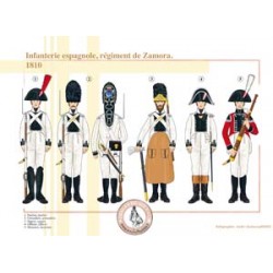 Spanische Infanterie, Regiment Zamora, 1810