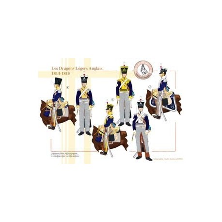 Les Dragons Légers Anglais, 1814-1815