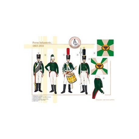 Perm Infanterie, 1803-1811