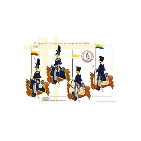 3e régiment de Landwehr de cavalerie de Silésie, 1815