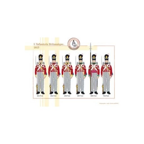 L'Infanterie Britannique, 1815